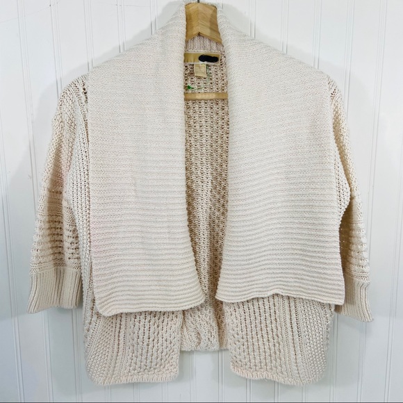 MICHAEL KORS Linen Blend Cardigan Small - Picture 5 of 9